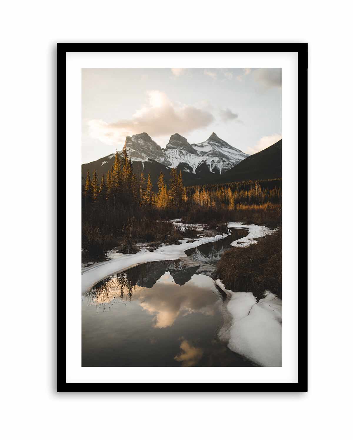 Snow Lake by Kalen X | Art Print