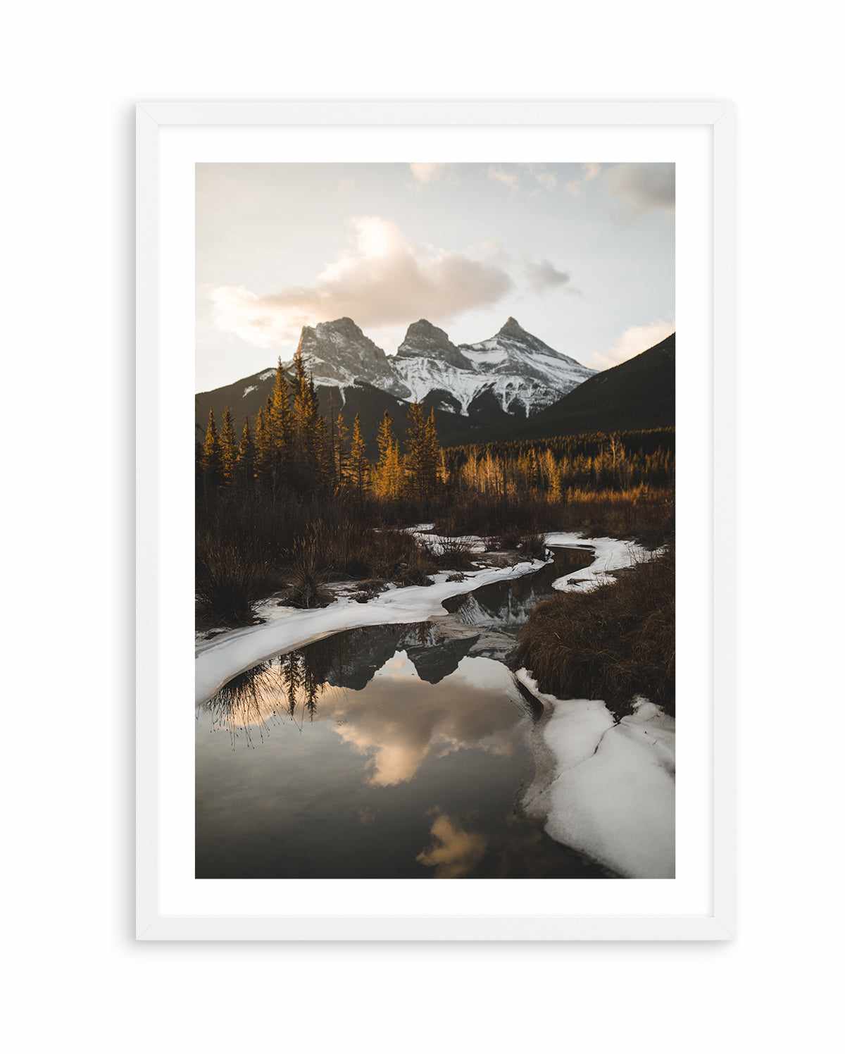 Snow Lake by Kalen X | Art Print