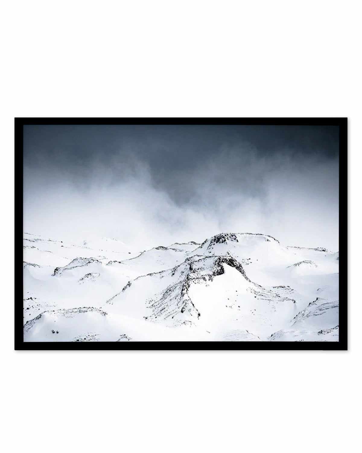 Snow Views Art Print