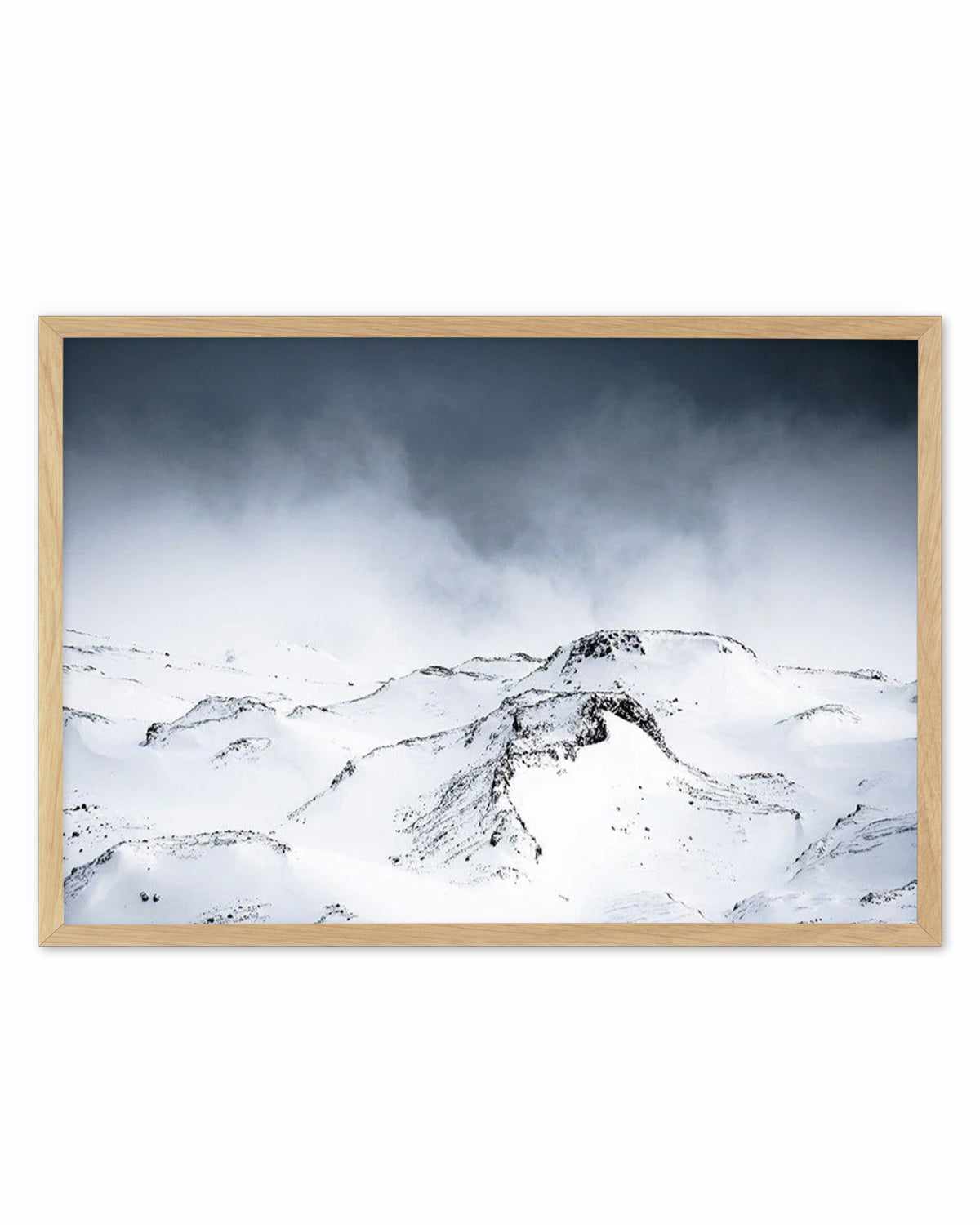 Snow Views Art Print