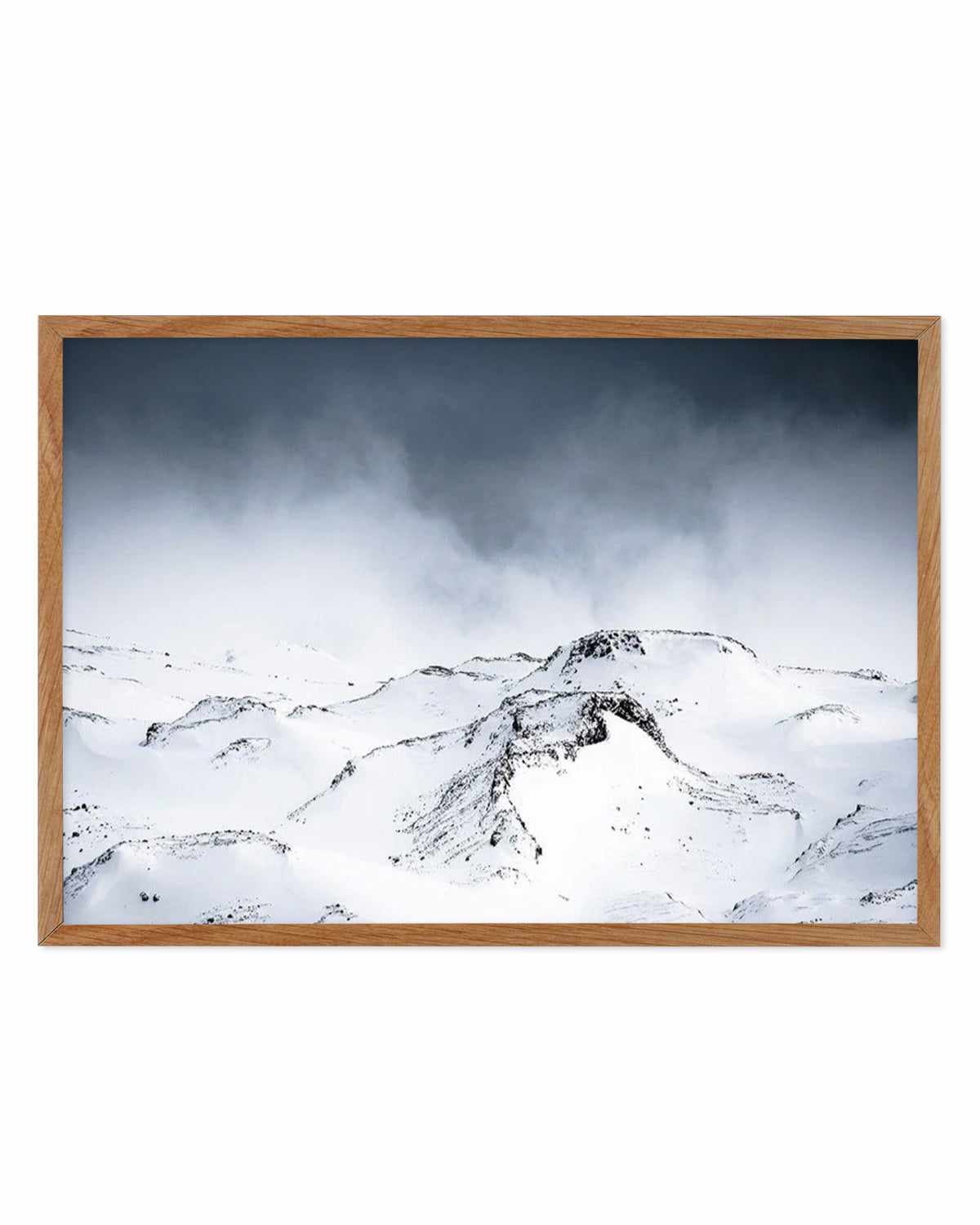 Snow Views Art Print