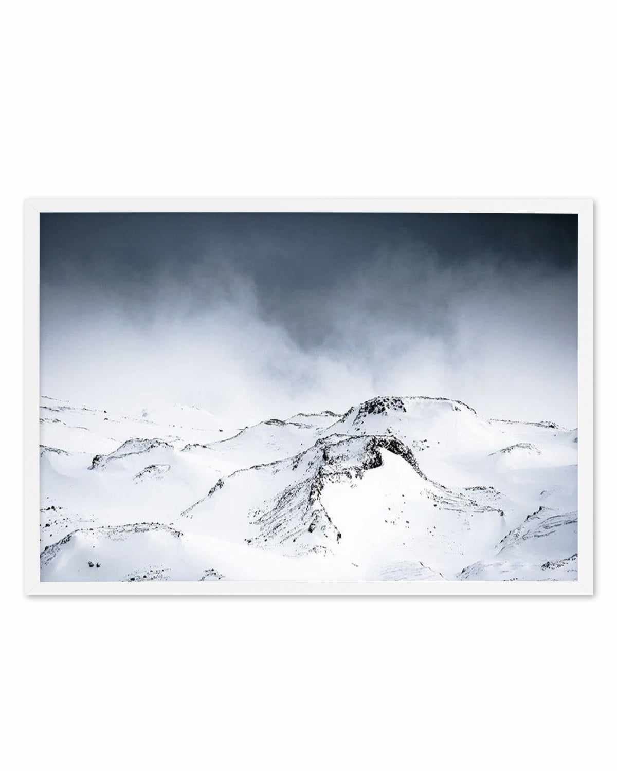 Snow Views Art Print