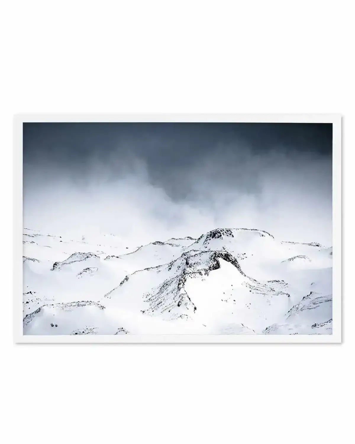 Snow Views Art Print from Olive et Oriel where you can shop wallpaper and artworks online