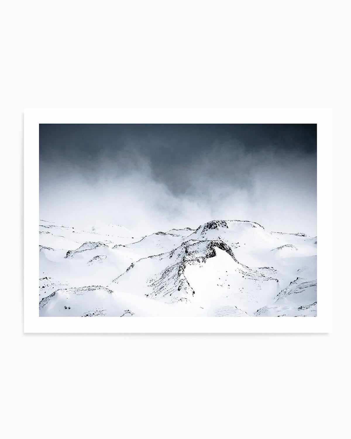 Snow Views Art Print