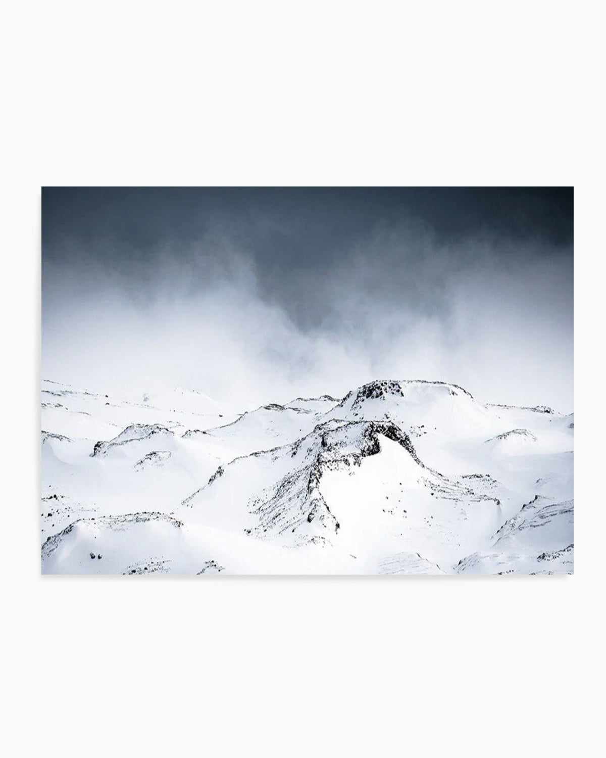 Snow Views Art Print