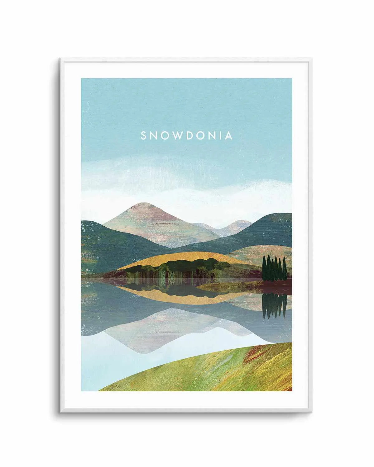 Snowdonia by Henry Rivers Art Print from Olive et Oriel where you can shop wallpaper and artworks online