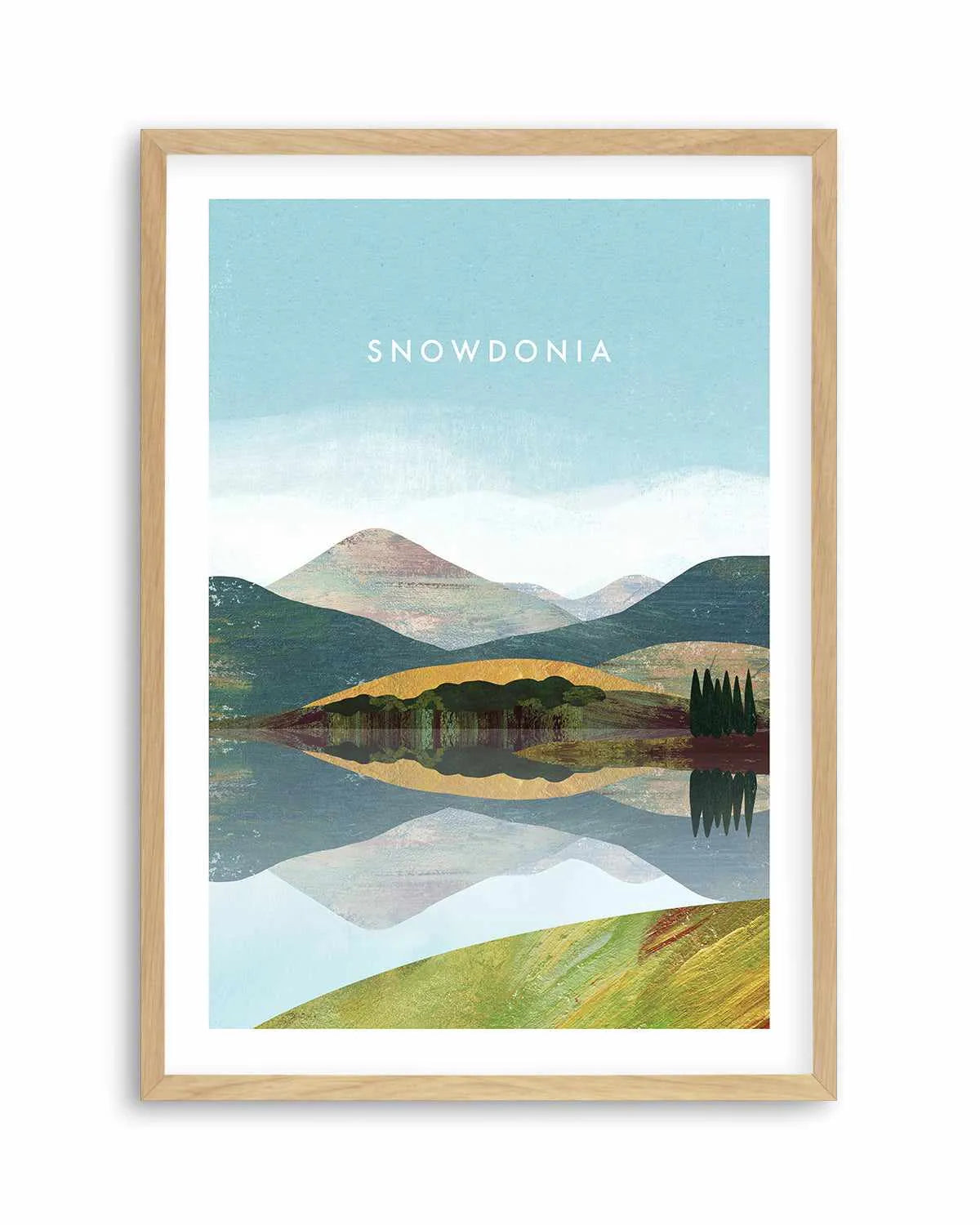 Snowdonia by Henry Rivers Art Print from Olive et Oriel where you can shop wallpaper and artworks online