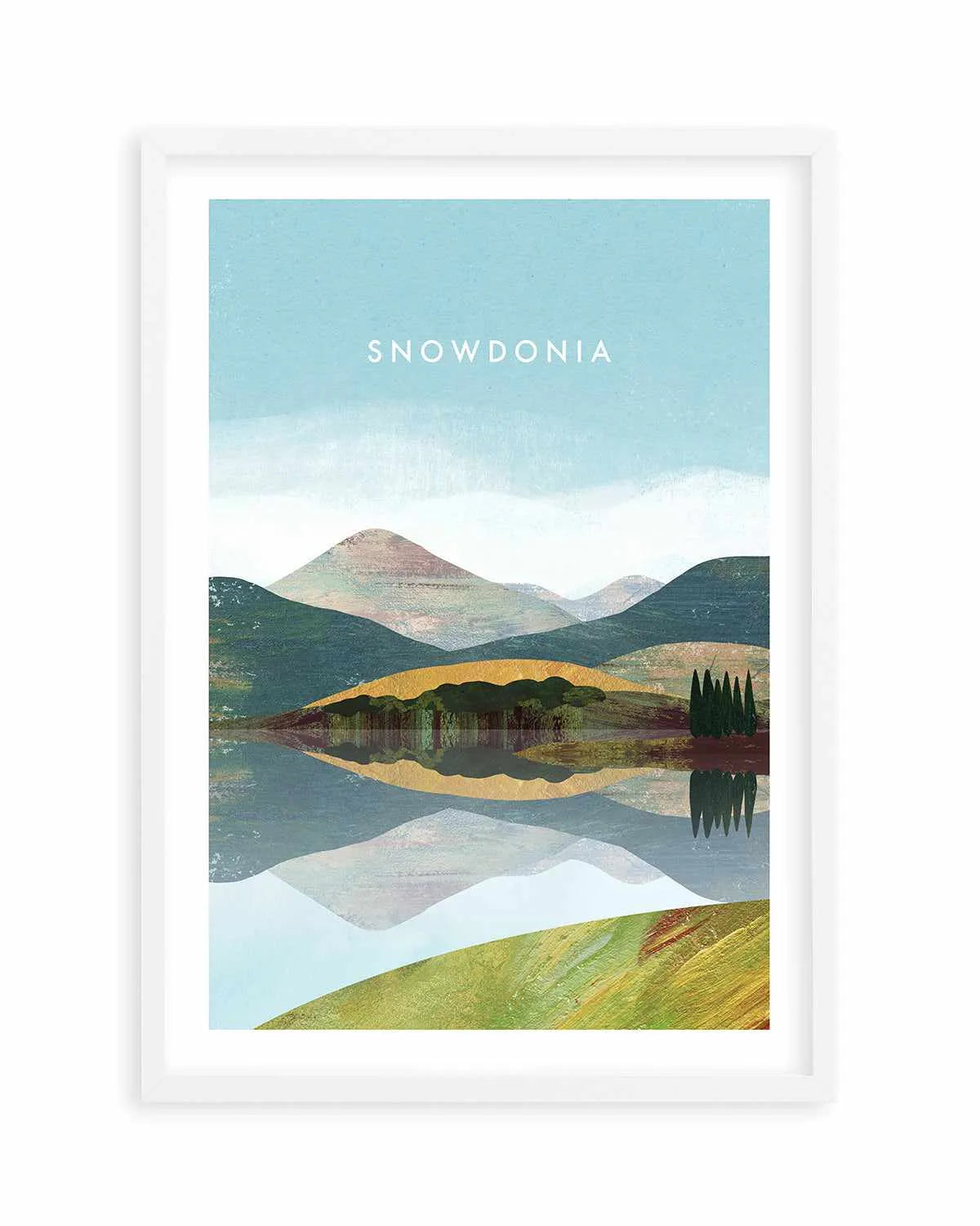 Snowdonia by Henry Rivers Art Print from Olive et Oriel where you can shop wallpaper and artworks online