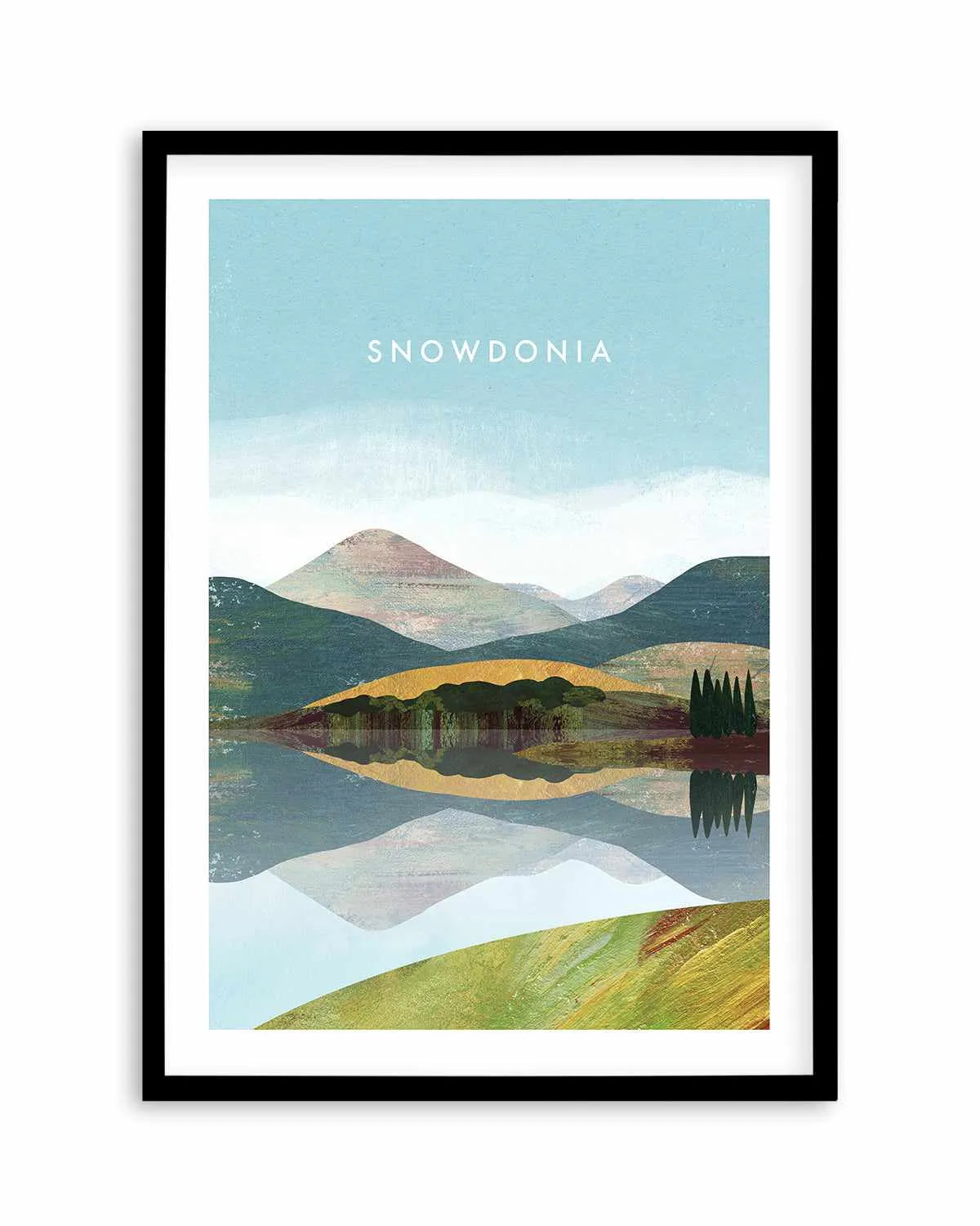 Snowdonia by Henry Rivers Art Print from Olive et Oriel where you can shop wallpaper and artworks online