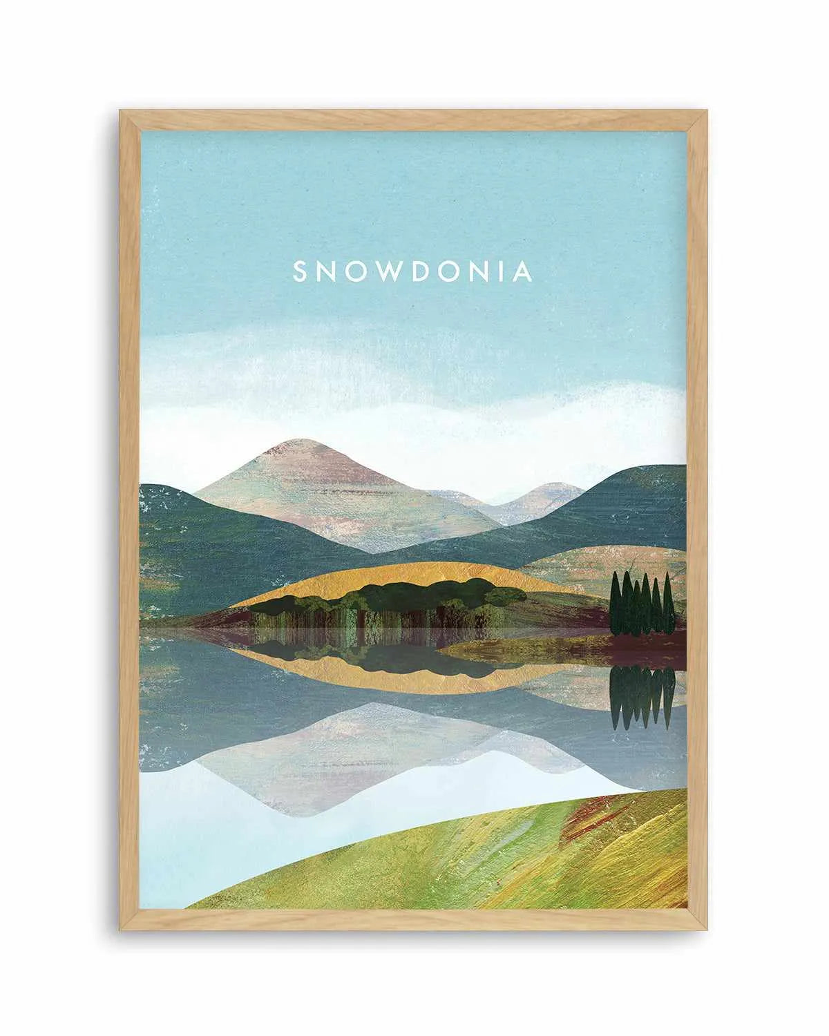 Snowdonia by Henry Rivers Art Print from Olive et Oriel where you can shop wallpaper and artworks online