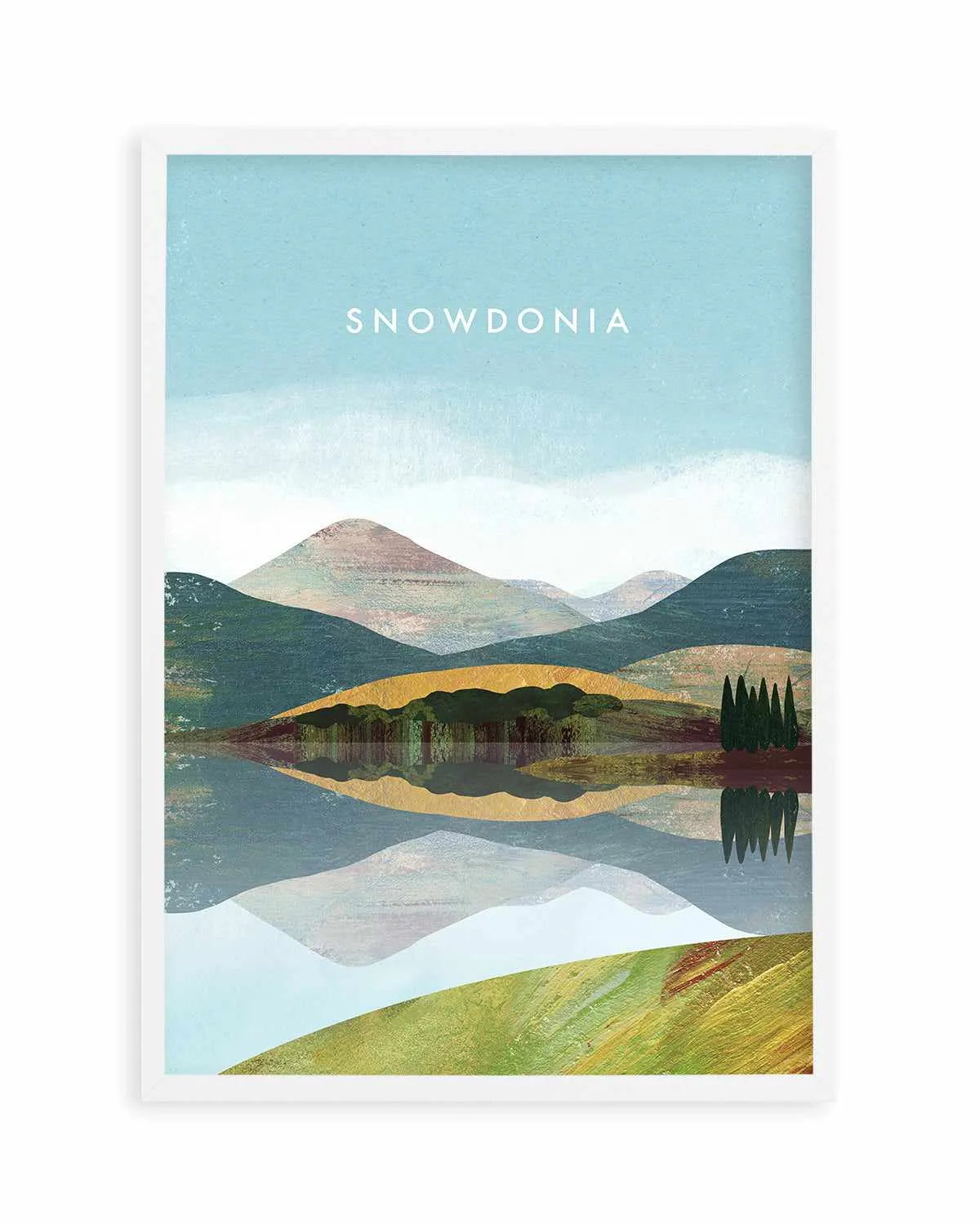 Snowdonia by Henry Rivers Art Print from Olive et Oriel where you can shop wallpaper and artworks online