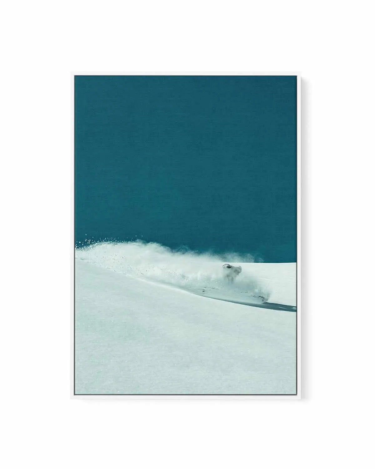 Snowdrift by Marina Brisset | Framed Canvas Art Print from Olive et Oriel where you can shop wallpaper and artworks online