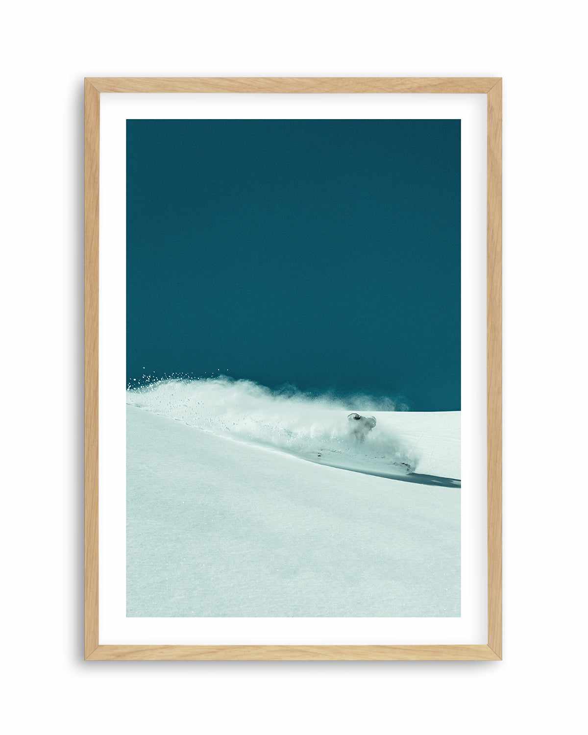 Snowdrift by Marina Brisset Art Print