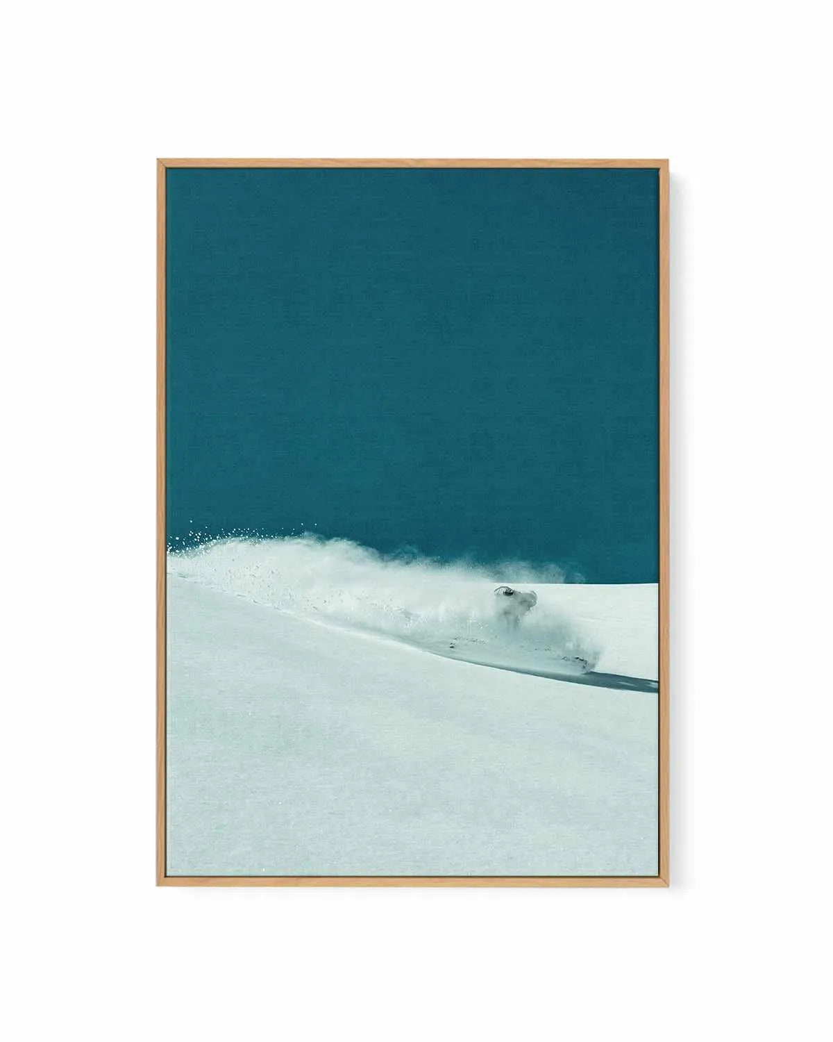 Snowdrift by Marina Brisset | Framed Canvas Art Print from Olive et Oriel where you can shop wallpaper and artworks online