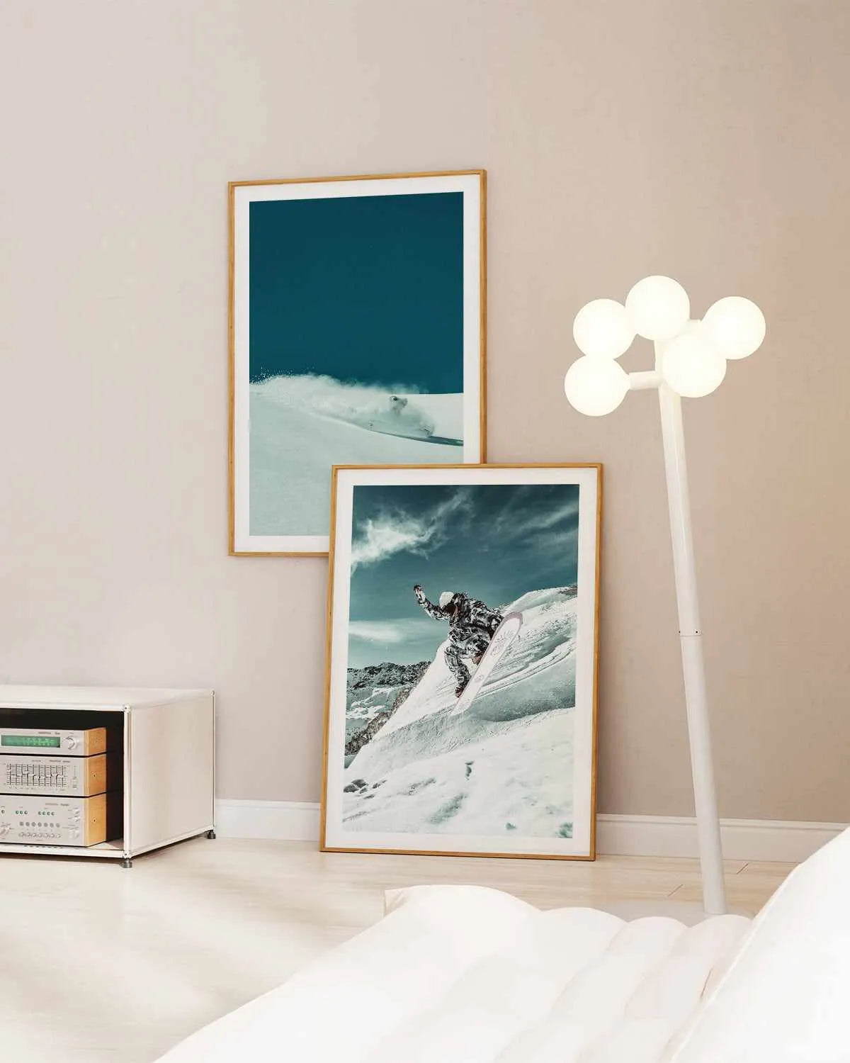 Snowdrift by Marina Brisset Art Print from Olive et Oriel where you can shop wallpaper and artworks online