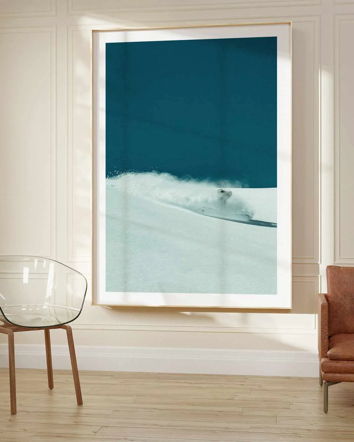 Snowdrift by Marina Brisset Art Print from Olive et Oriel where you can shop wallpaper and artworks online