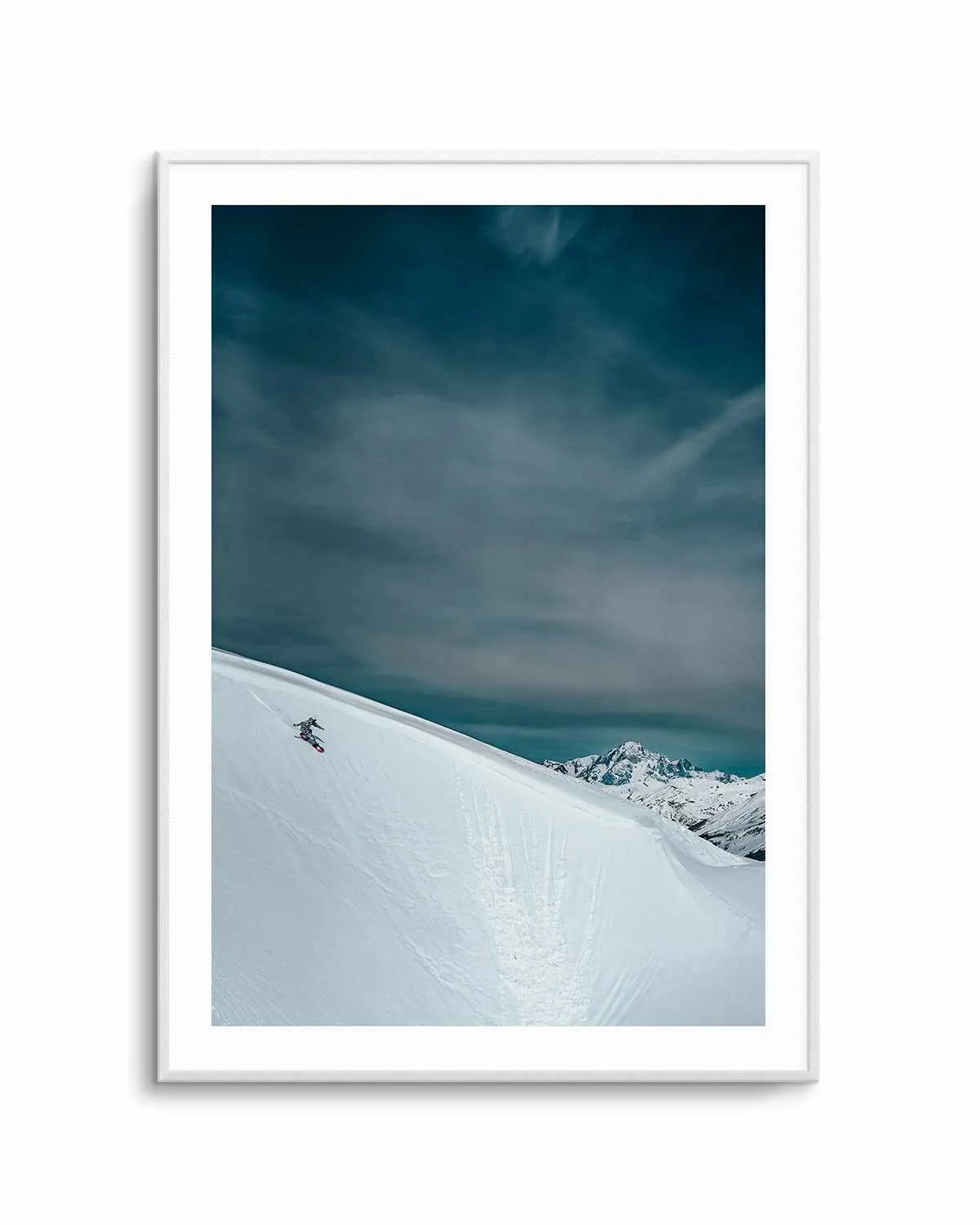 Snowslide by Marina Brisset Art Print from Olive et Oriel where you can shop wallpaper and artworks online