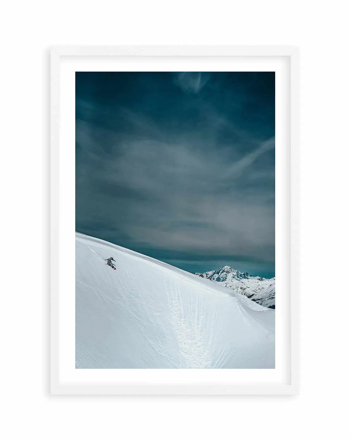 Snowslide by Marina Brisset Art Print from Olive et Oriel where you can shop wallpaper and artworks online