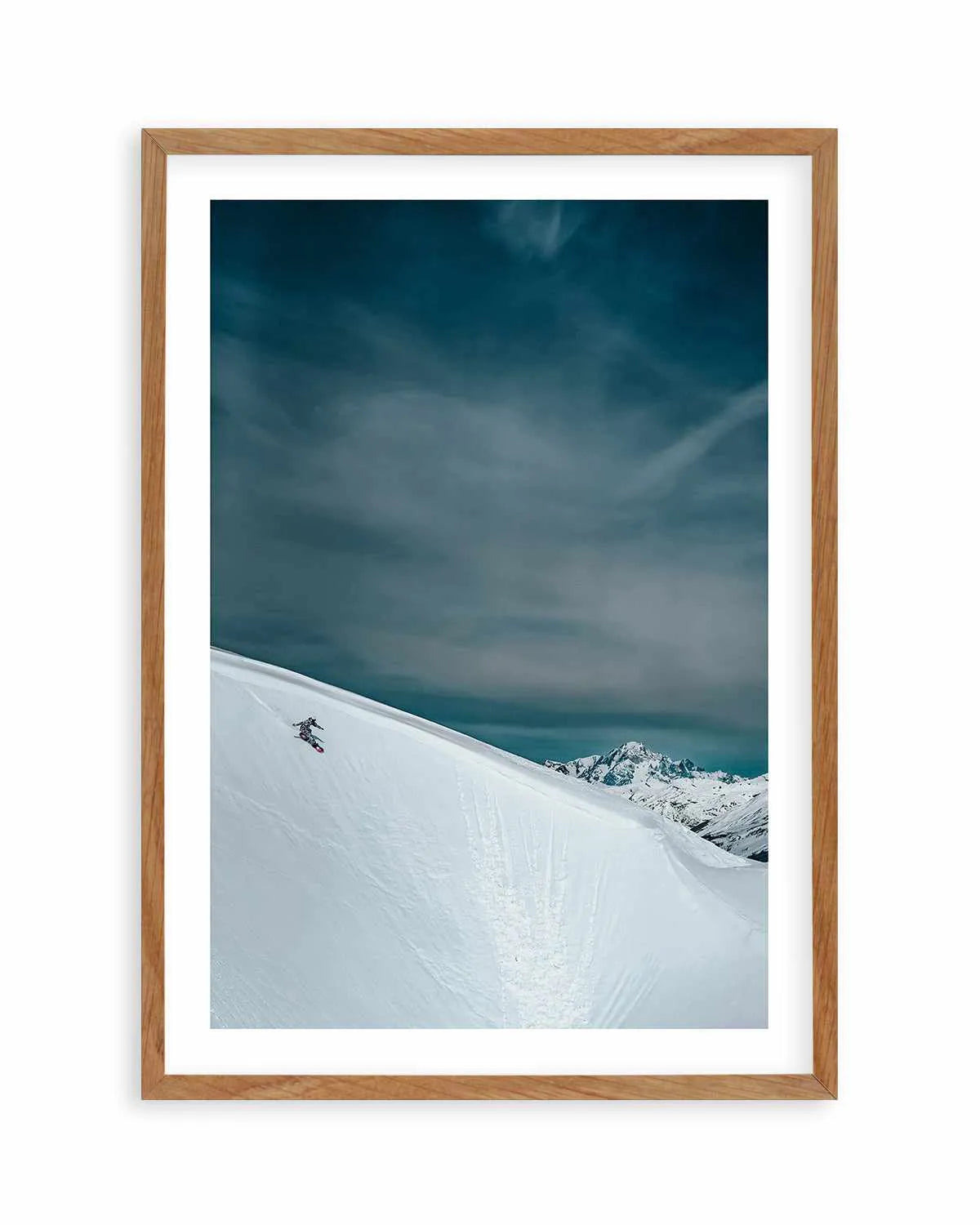 Snowslide by Marina Brisset Art Print from Olive et Oriel where you can shop wallpaper and artworks online