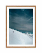 Snowslide by Marina Brisset Art Print