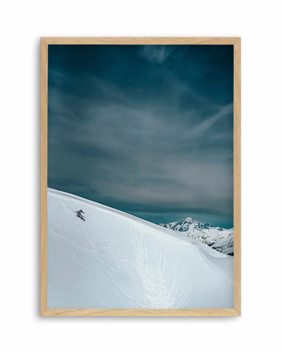 Snowslide by Marina Brisset Art Print from Olive et Oriel where you can shop wallpaper and artworks online