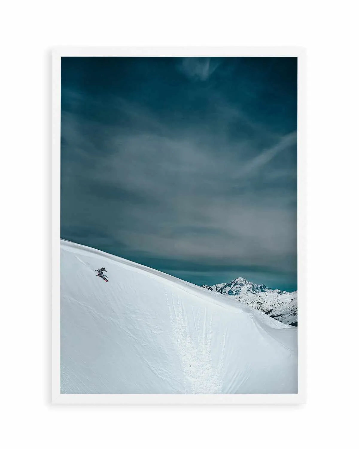 Snowslide by Marina Brisset Art Print from Olive et Oriel where you can shop wallpaper and artworks online