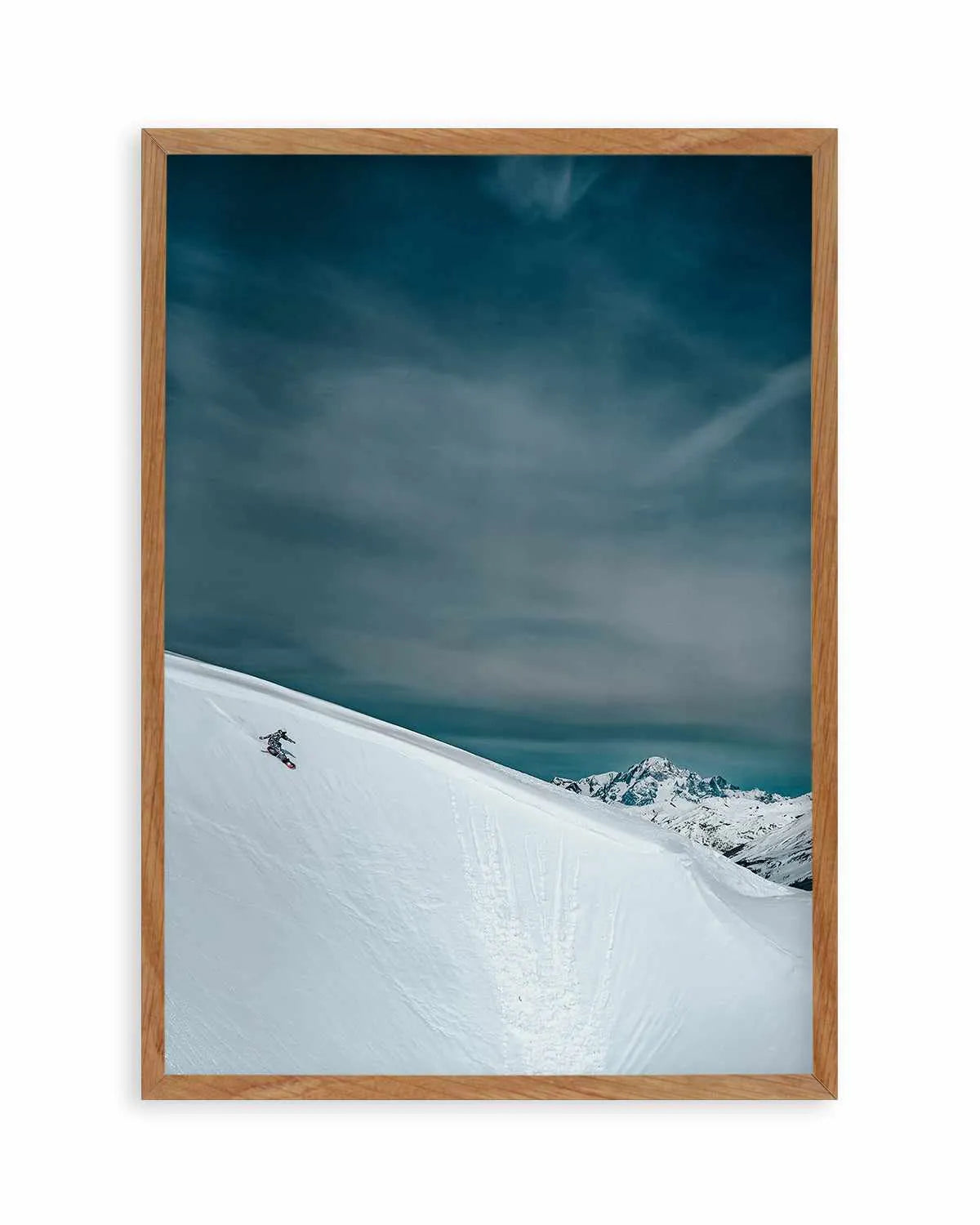 Snowslide by Marina Brisset Art Print from Olive et Oriel where you can shop wallpaper and artworks online