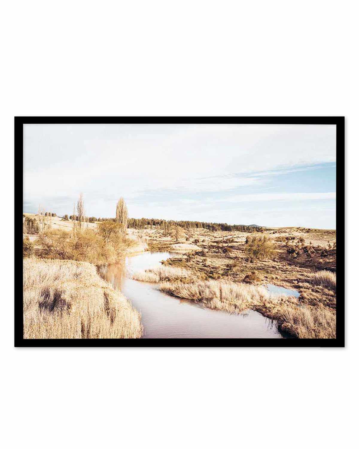 Snowy River II Art Print