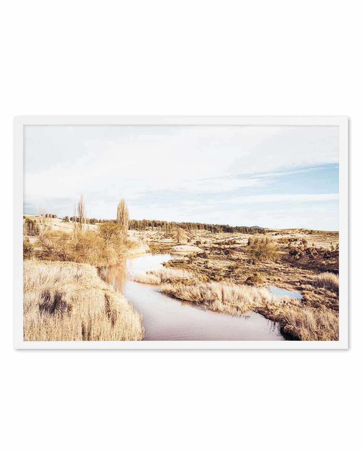 Snowy River II Art Print