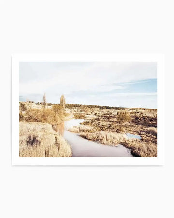 Snowy River II Art Print from Olive et Oriel where you can shop wallpaper and artworks online