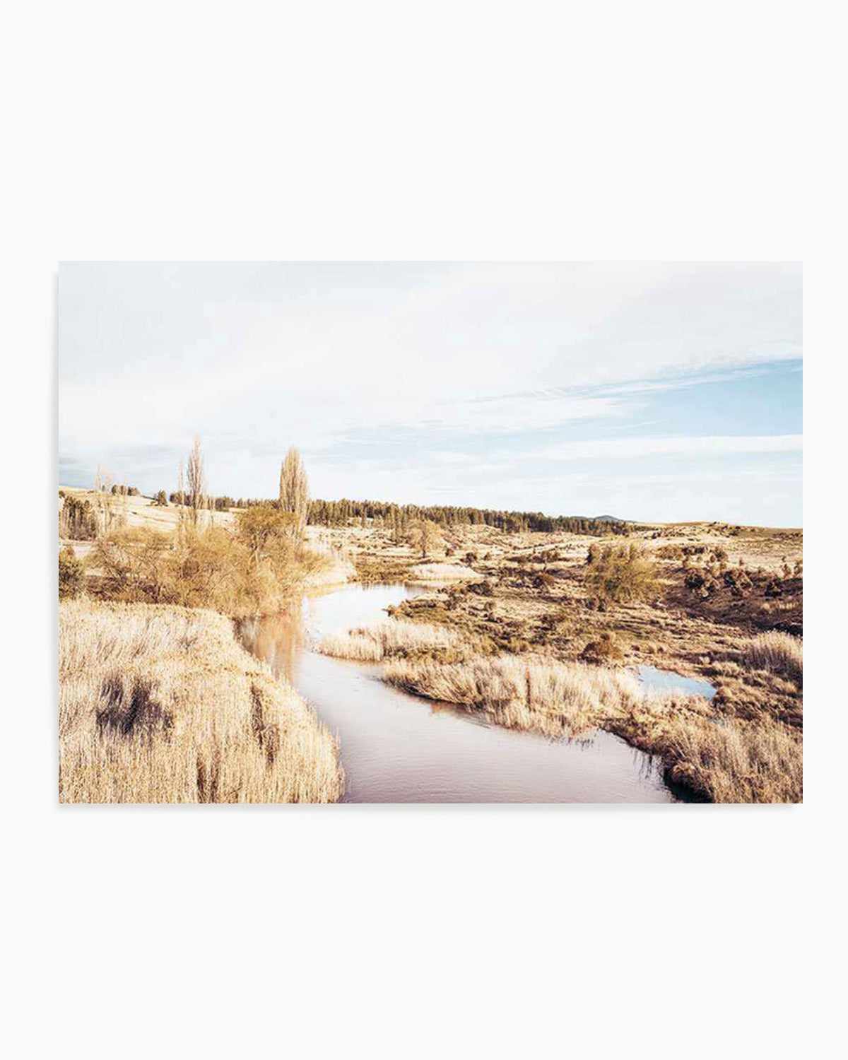 Snowy River II Art Print