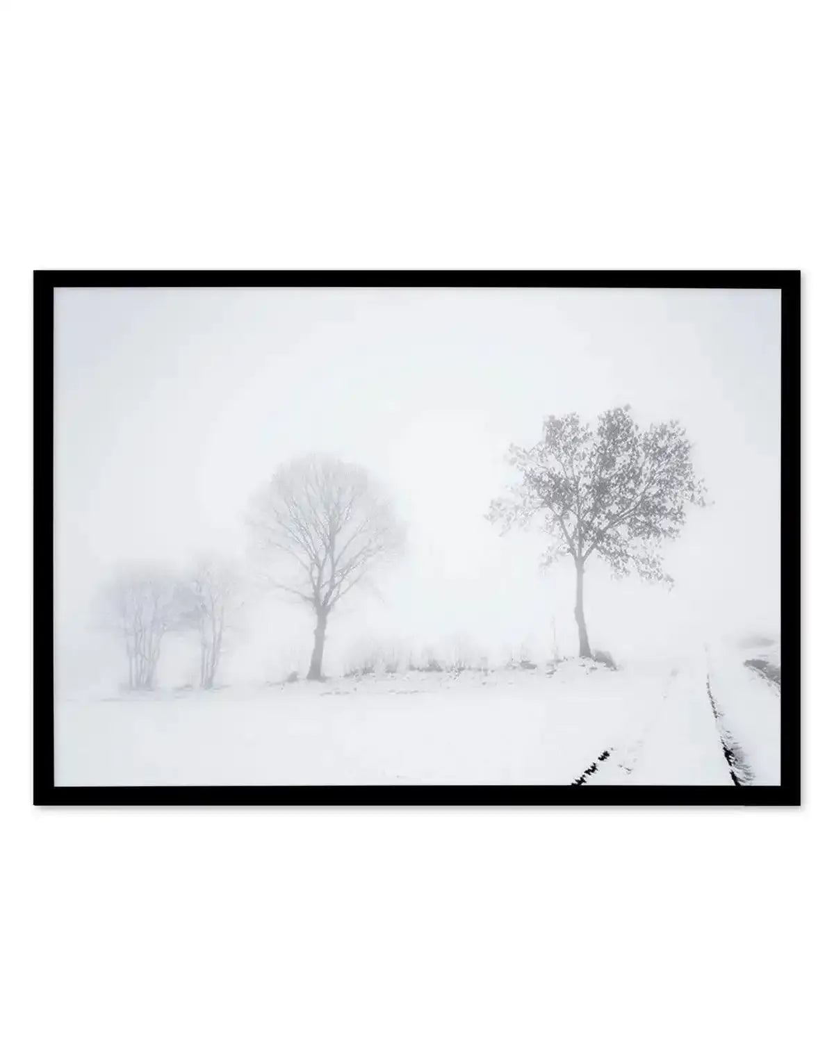 Snowy Roads | LS Art Print from Olive et Oriel where you can shop wallpaper and artworks online