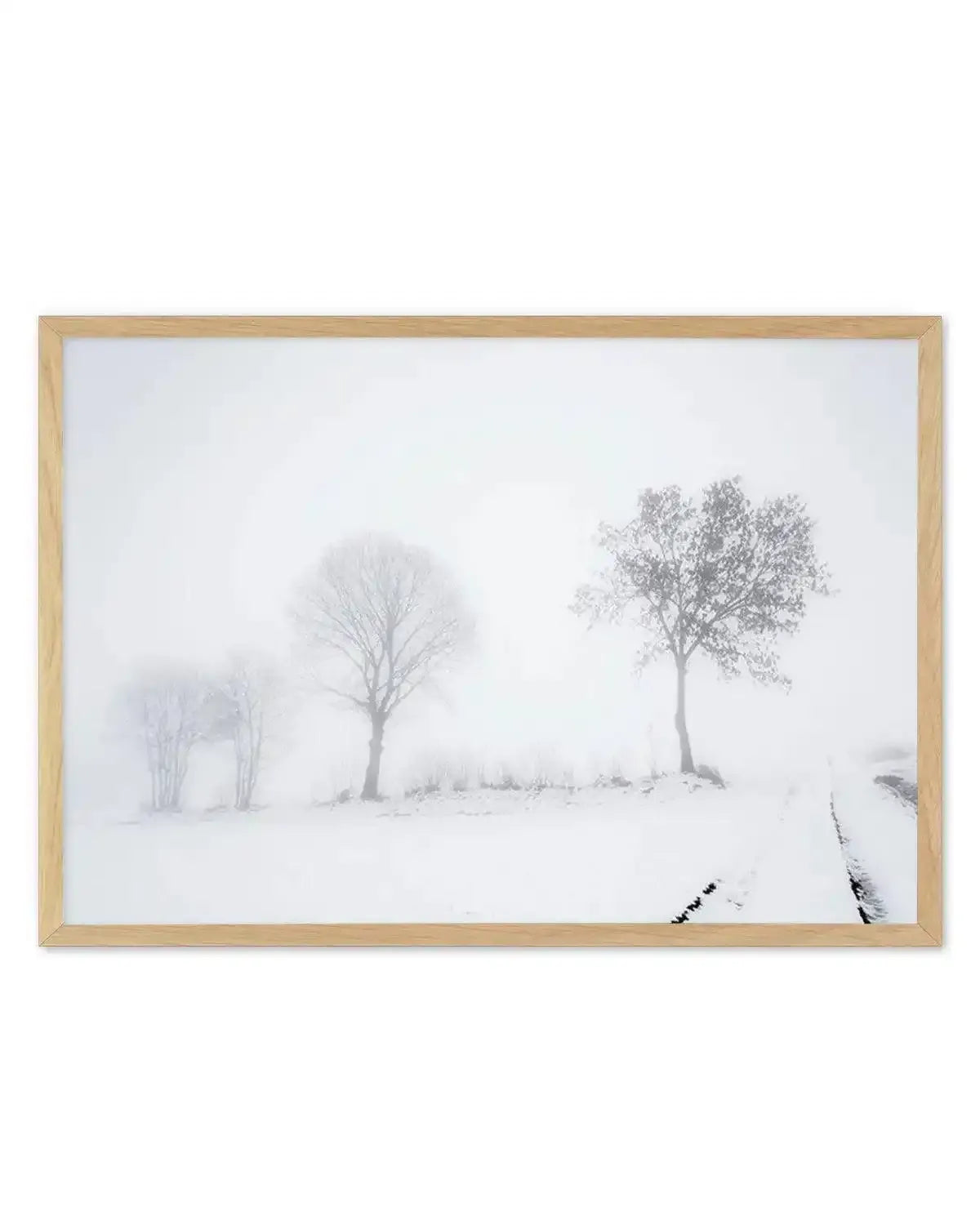 Snowy Roads | LS Art Print from Olive et Oriel where you can shop wallpaper and artworks online