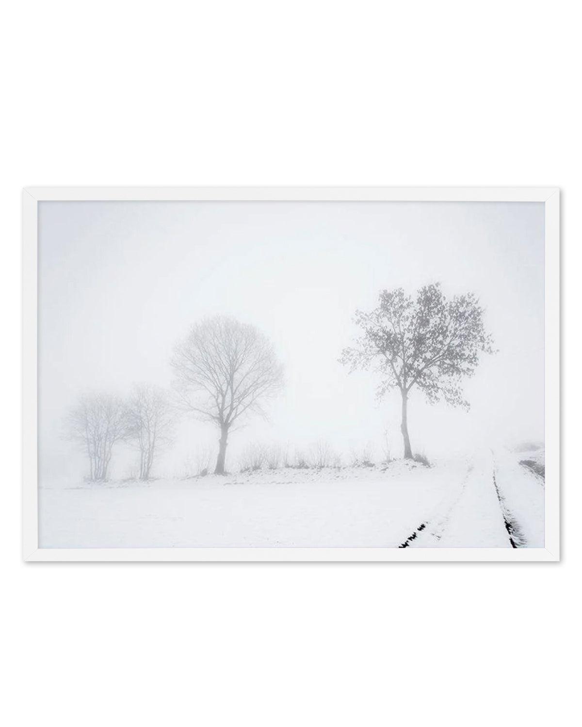 Snowy Roads | LS Art Print