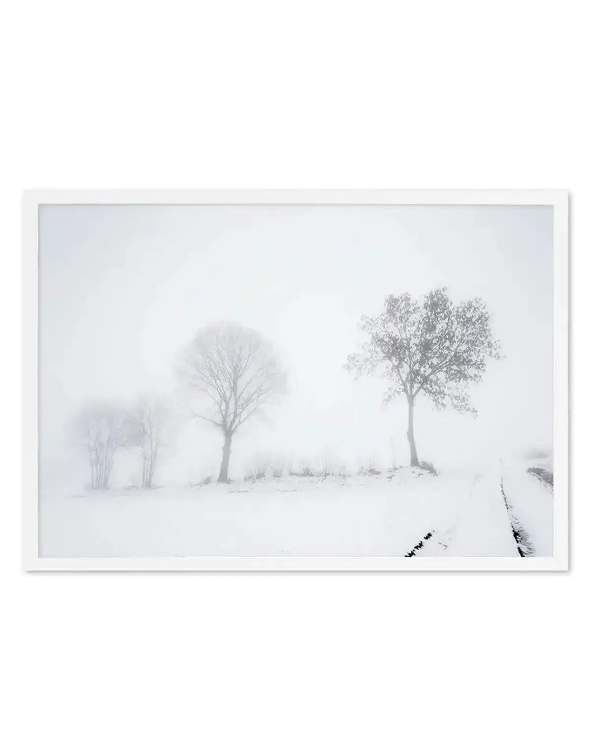 Snowy Roads | LS Art Print from Olive et Oriel where you can shop wallpaper and artworks online