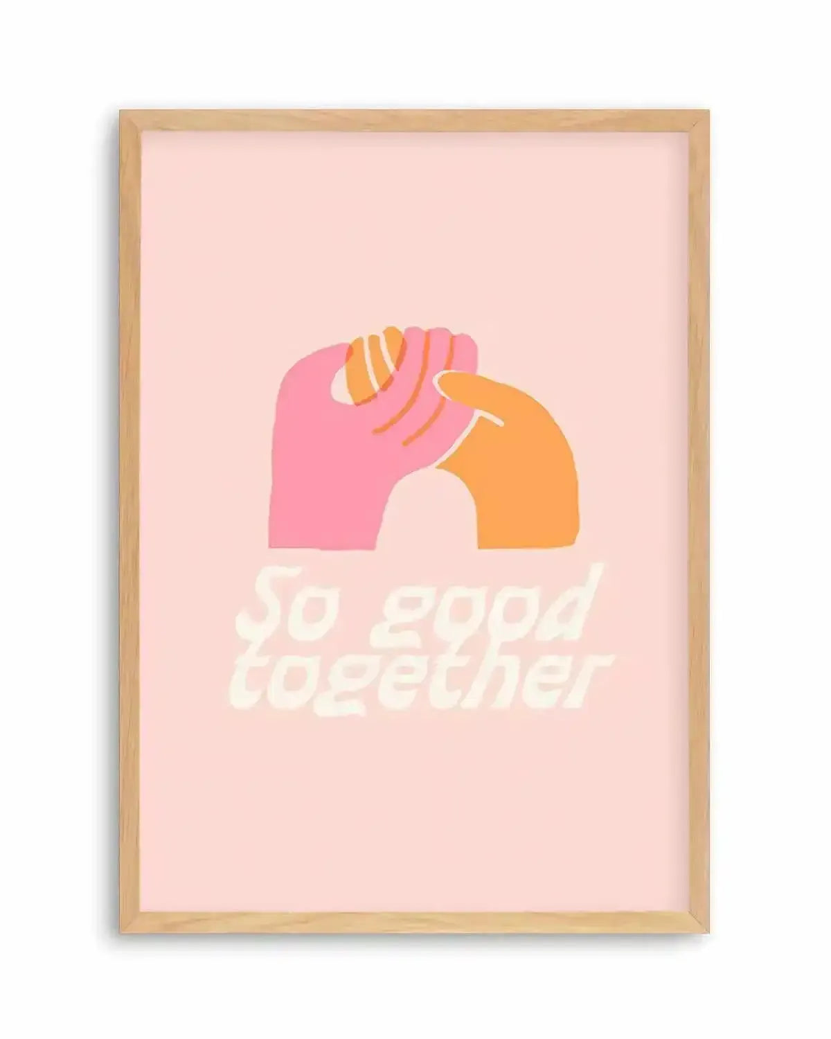 So Good Together Art Print from Olive et Oriel where you can shop wallpaper and artworks online