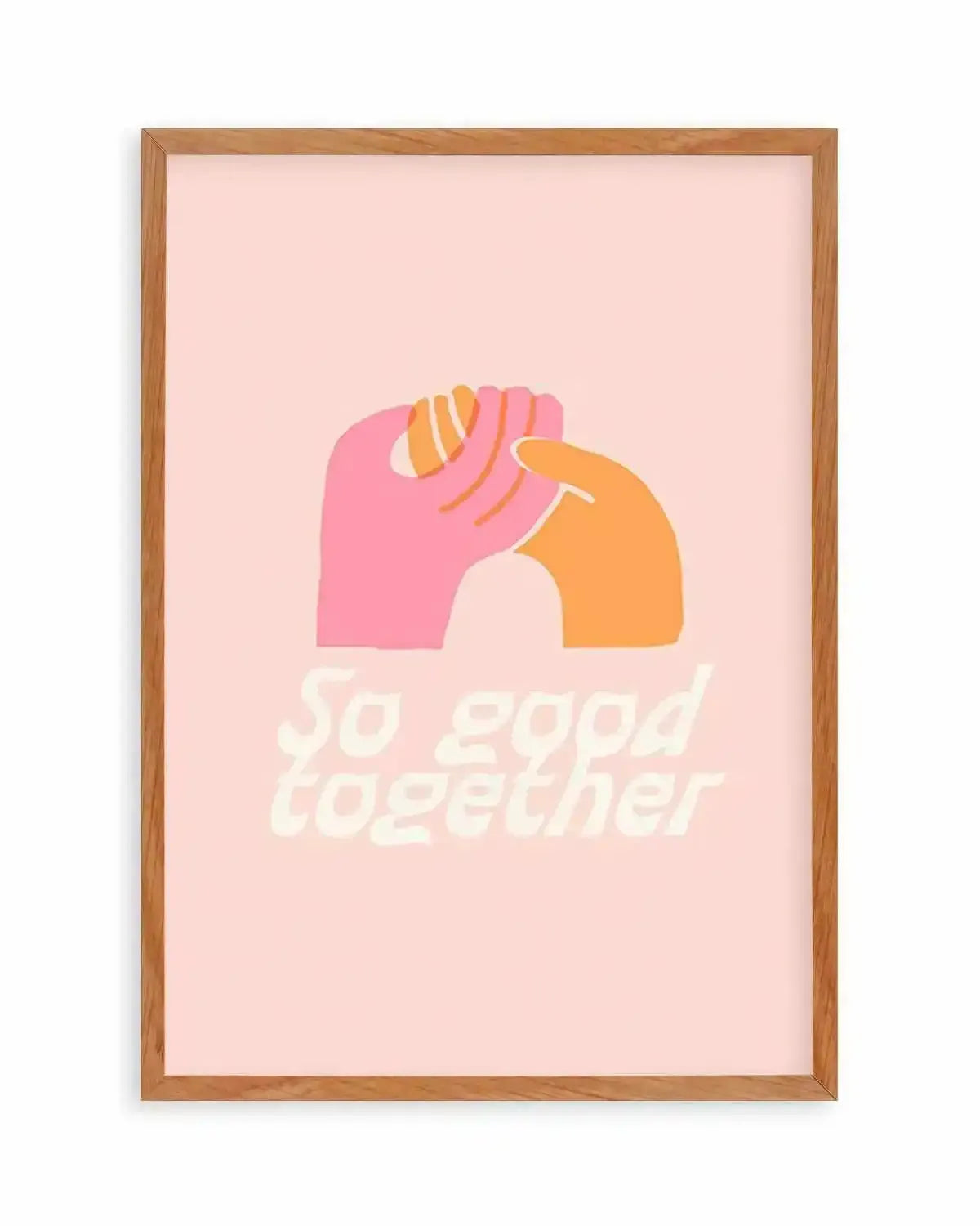 So Good Together Art Print from Olive et Oriel where you can shop wallpaper and artworks online