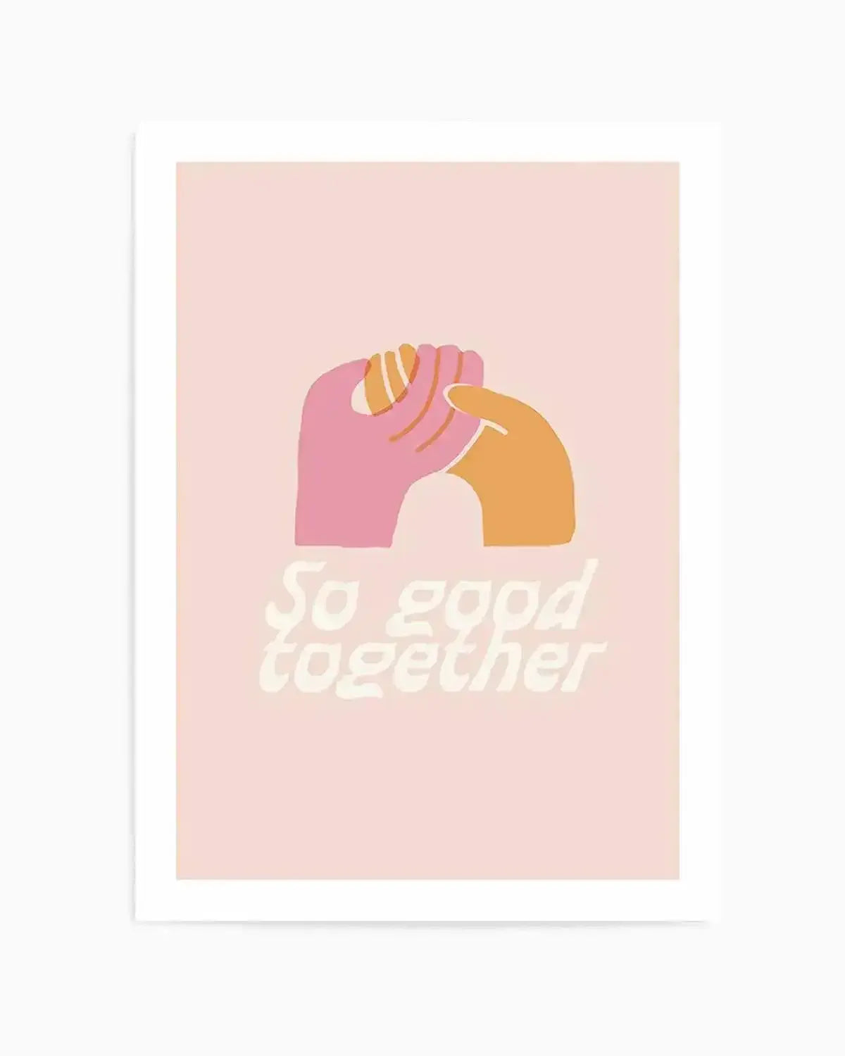 So Good Together Art Print from Olive et Oriel where you can shop wallpaper and artworks online