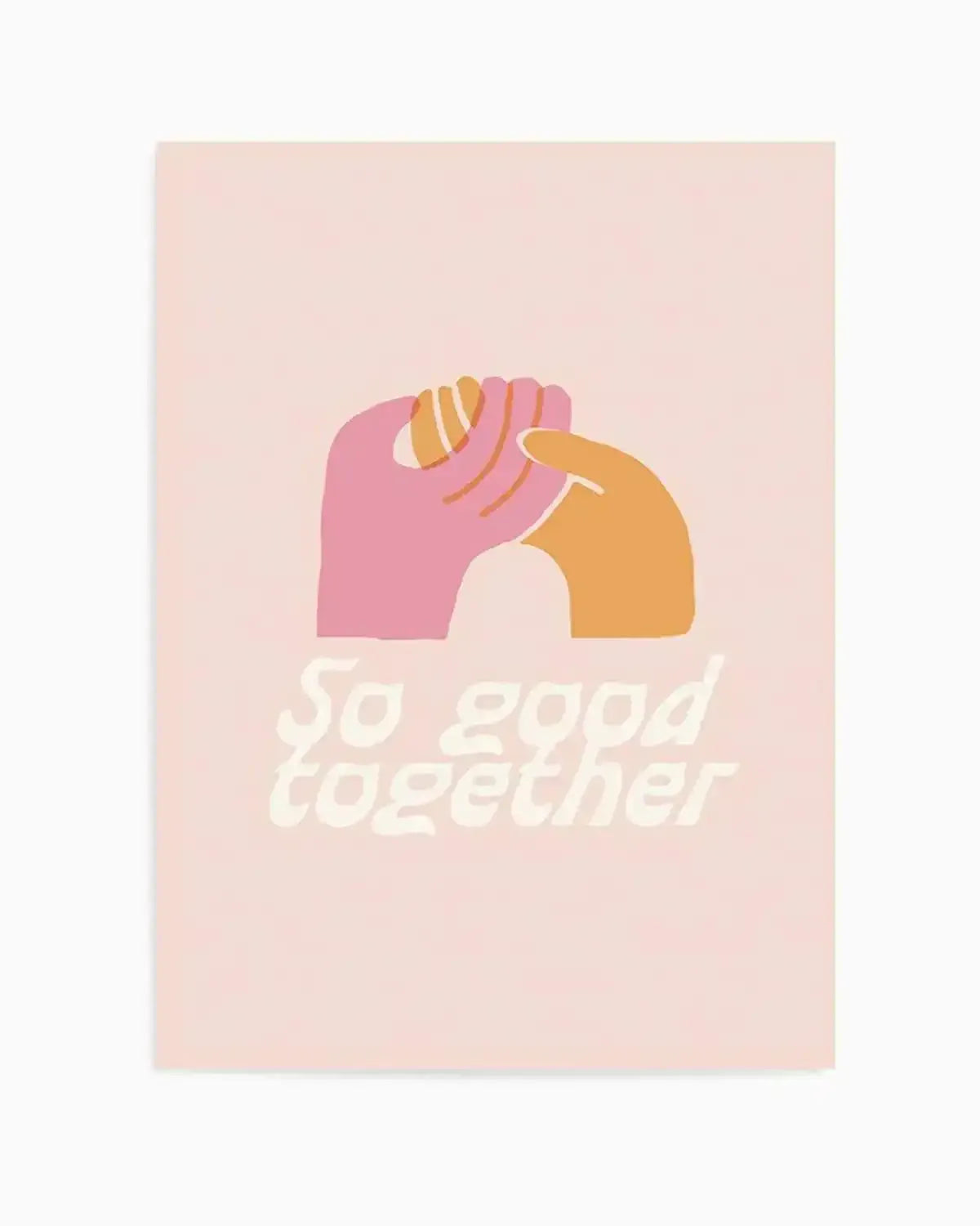 So Good Together Art Print from Olive et Oriel where you can shop wallpaper and artworks online