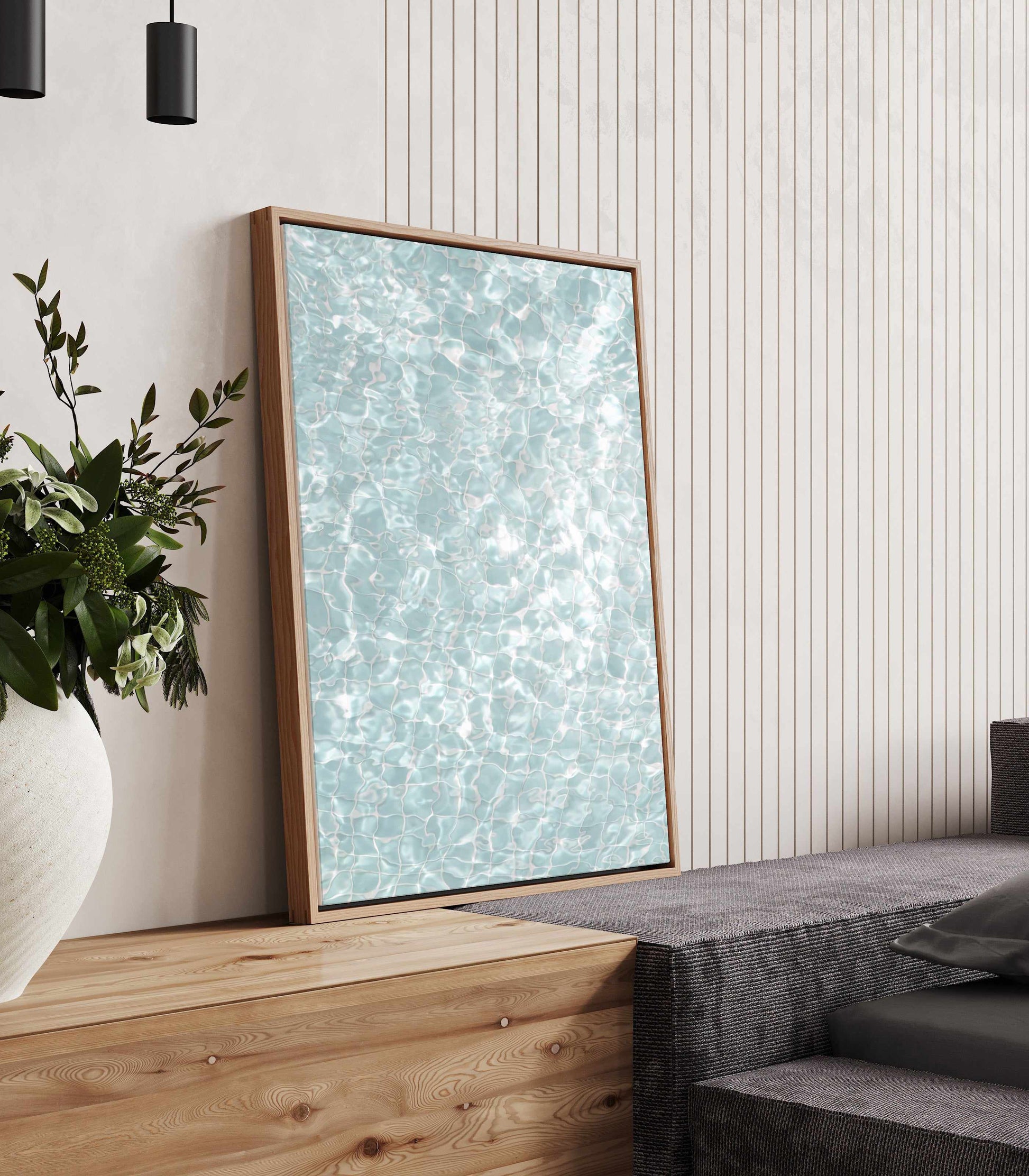Solaris I By Studio III | Framed Canvas Art Print from Olive et Oriel where you can shop wallpaper and artworks online