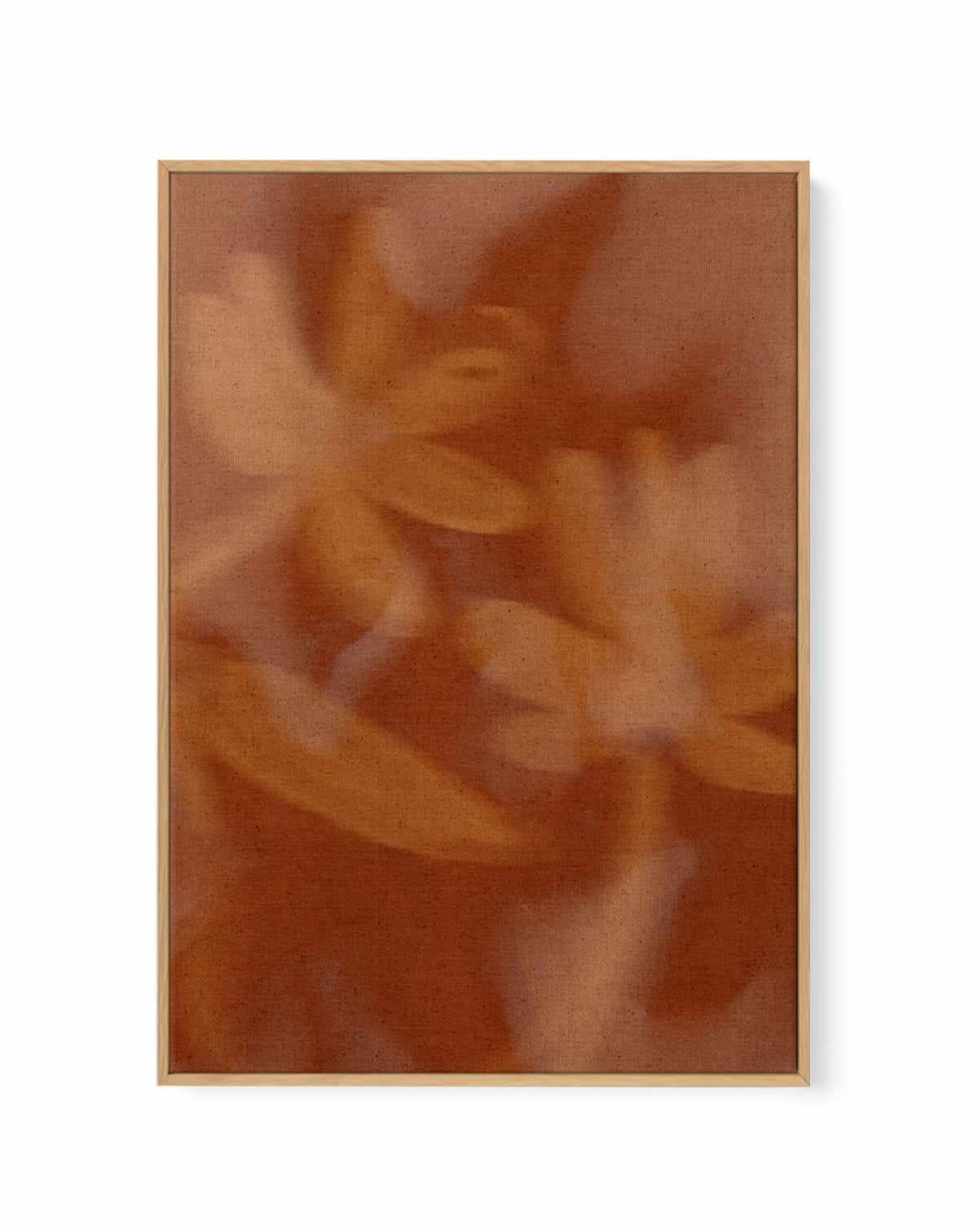 Soft Blossom 1 by Shatha Al Dafai | Framed Canvas Art Print from Olive et Oriel where you can shop wallpaper and artworks online