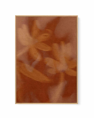 Soft Blossom 1 by Shatha Al Dafai | Framed Canvas Art Print from Olive et Oriel where you can shop wallpaper and artworks online