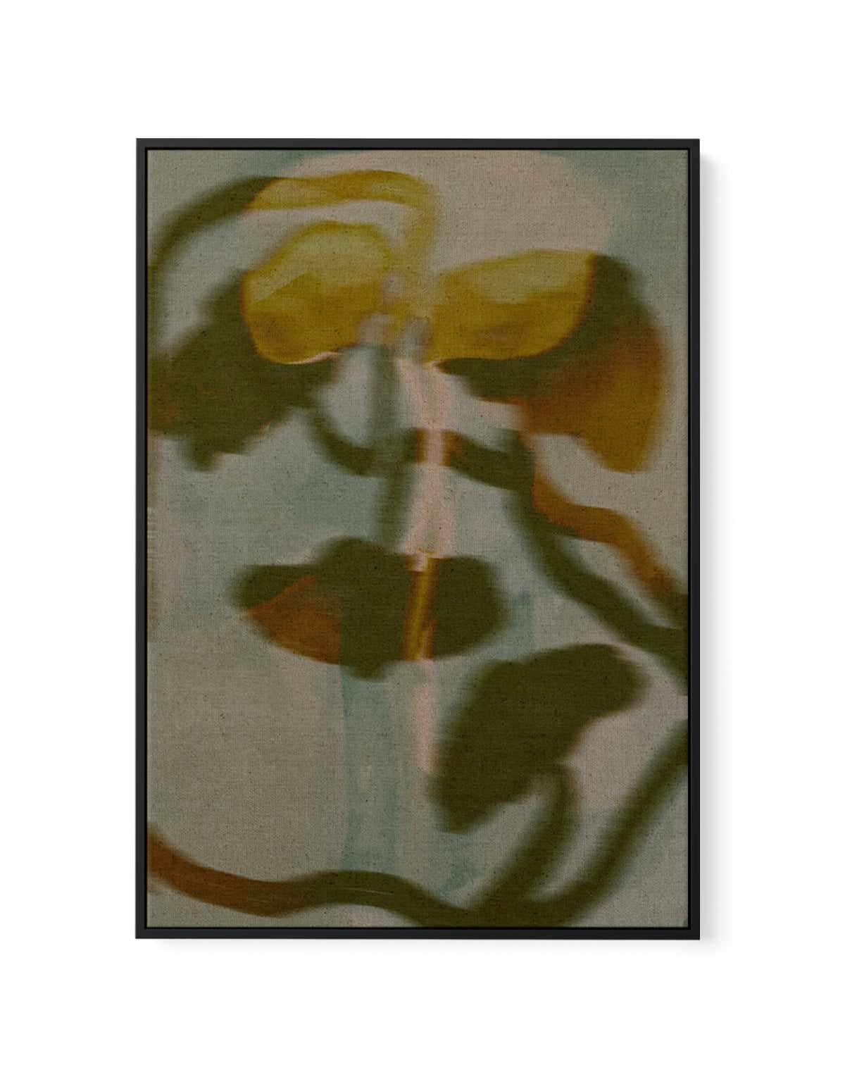 Soft Blossom 2 by Shatha Al Dafai | Framed Canvas Art Print from Olive et Oriel where you can shop wallpaper and artworks online