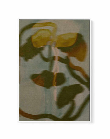 Soft Blossom 2 by Shatha Al Dafai | Framed Canvas Art Print from Olive et Oriel where you can shop wallpaper and artworks online