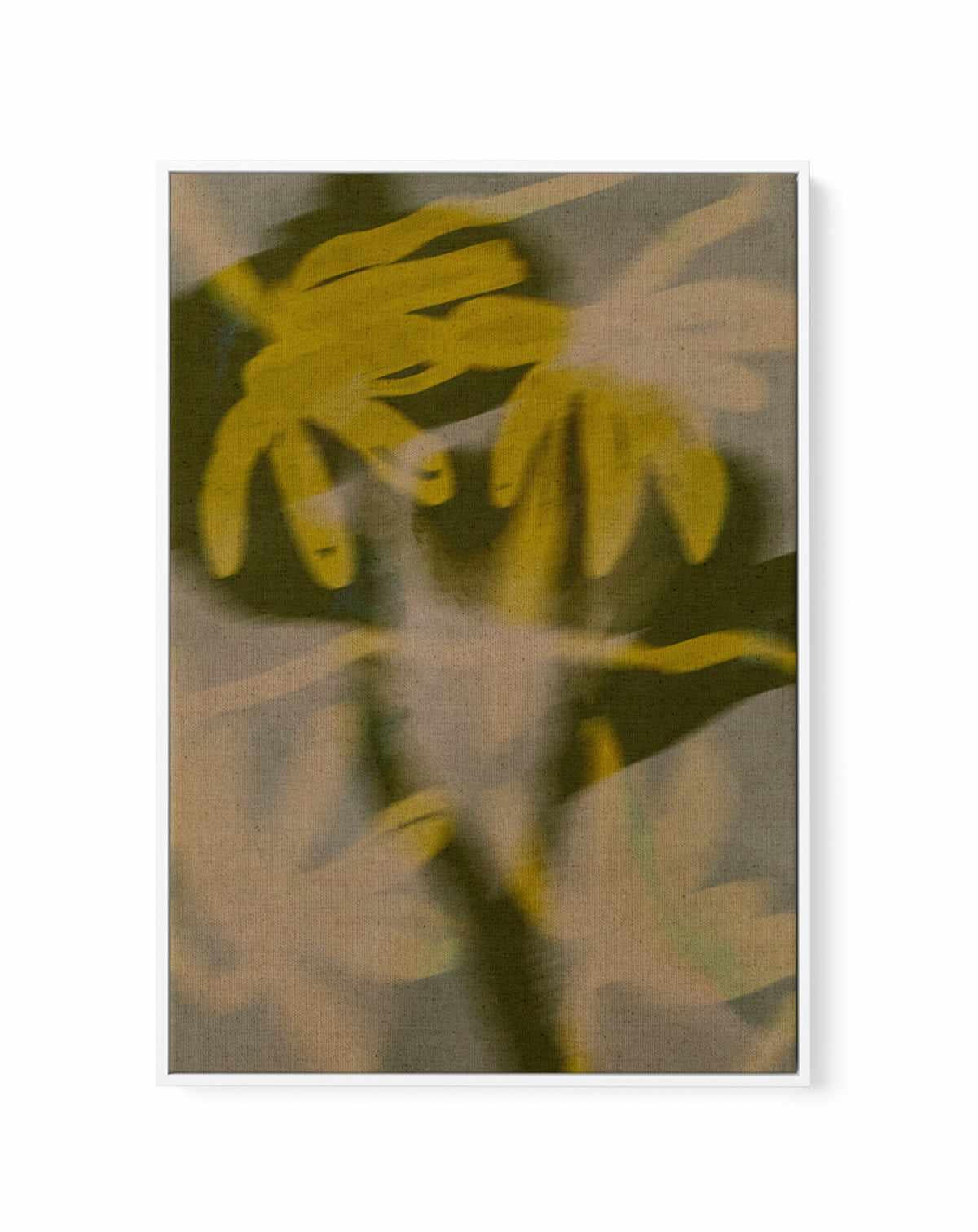 Soft Blossom 4 by Shatha Al Dafai | Framed Canvas Art Print from Olive et Oriel where you can shop wallpaper and artworks online
