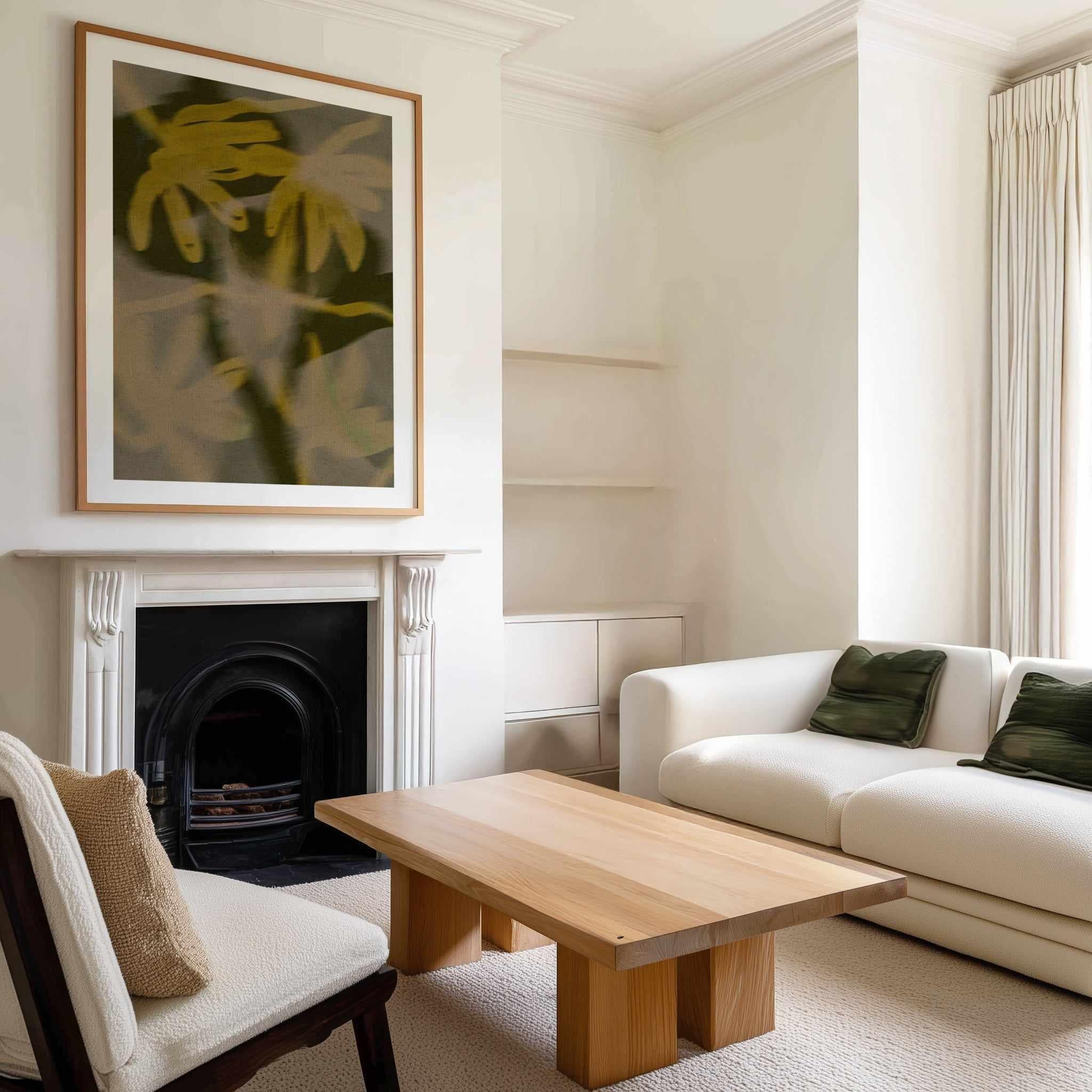 Soft Blossom 4 by Shatha Al Dafai | Art Print