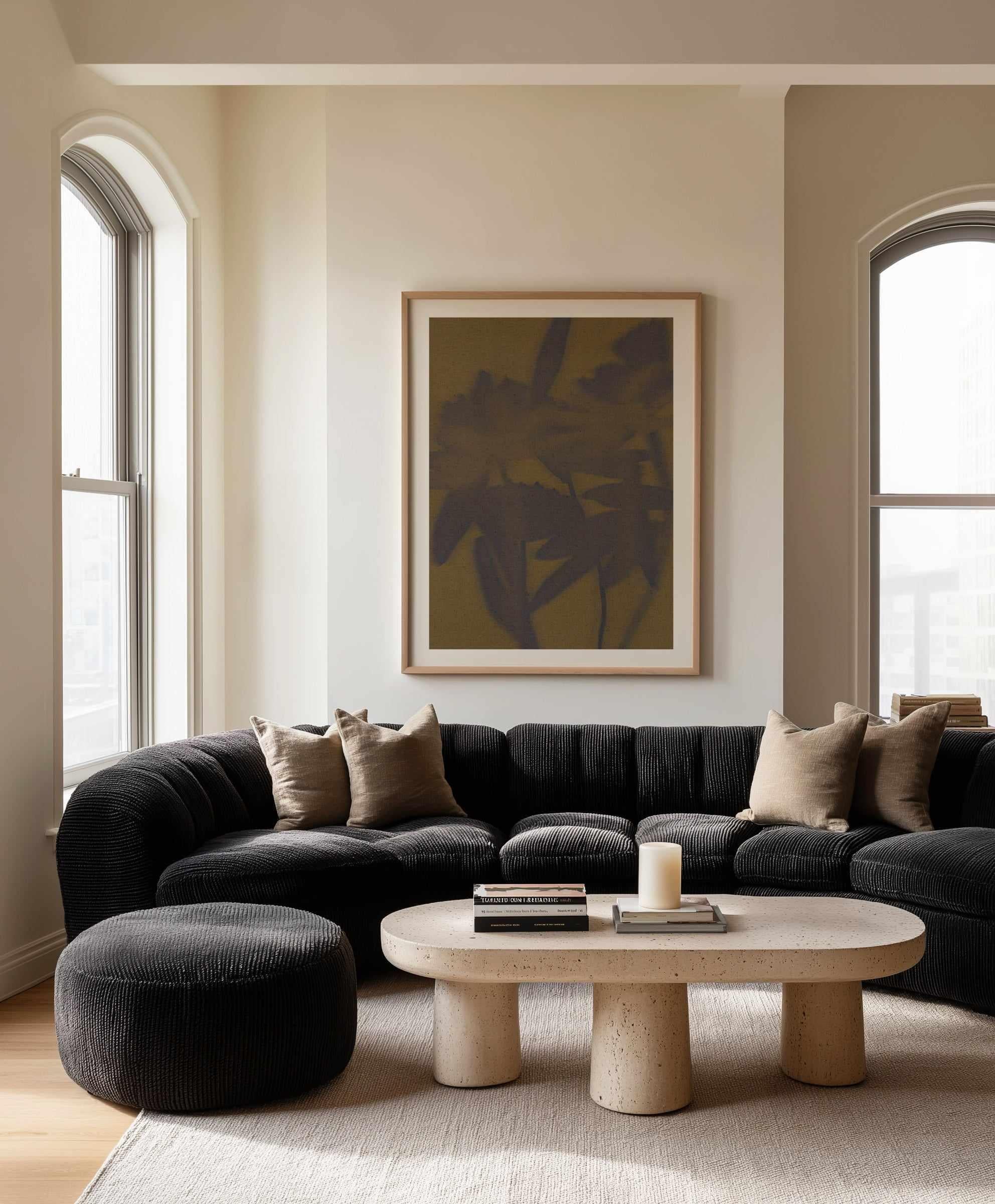 Soft Blossom 7 by Shatha Al Dafai | Art Print