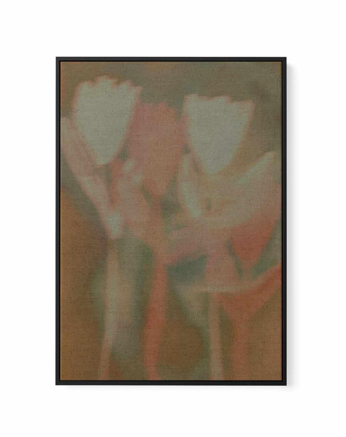 Soft Blossom 8 by Shatha Al Dafai | Framed Canvas Art Print from Olive et Oriel where you can shop wallpaper and artworks online