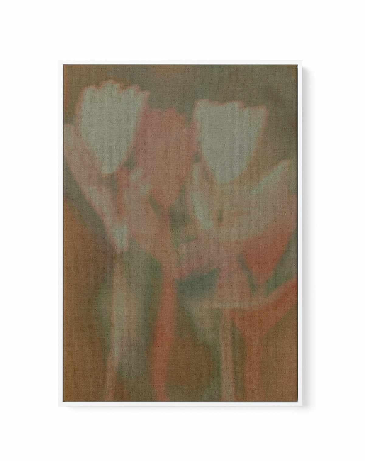 Soft Blossom 8 by Shatha Al Dafai | Framed Canvas Art Print from Olive et Oriel where you can shop wallpaper and artworks online