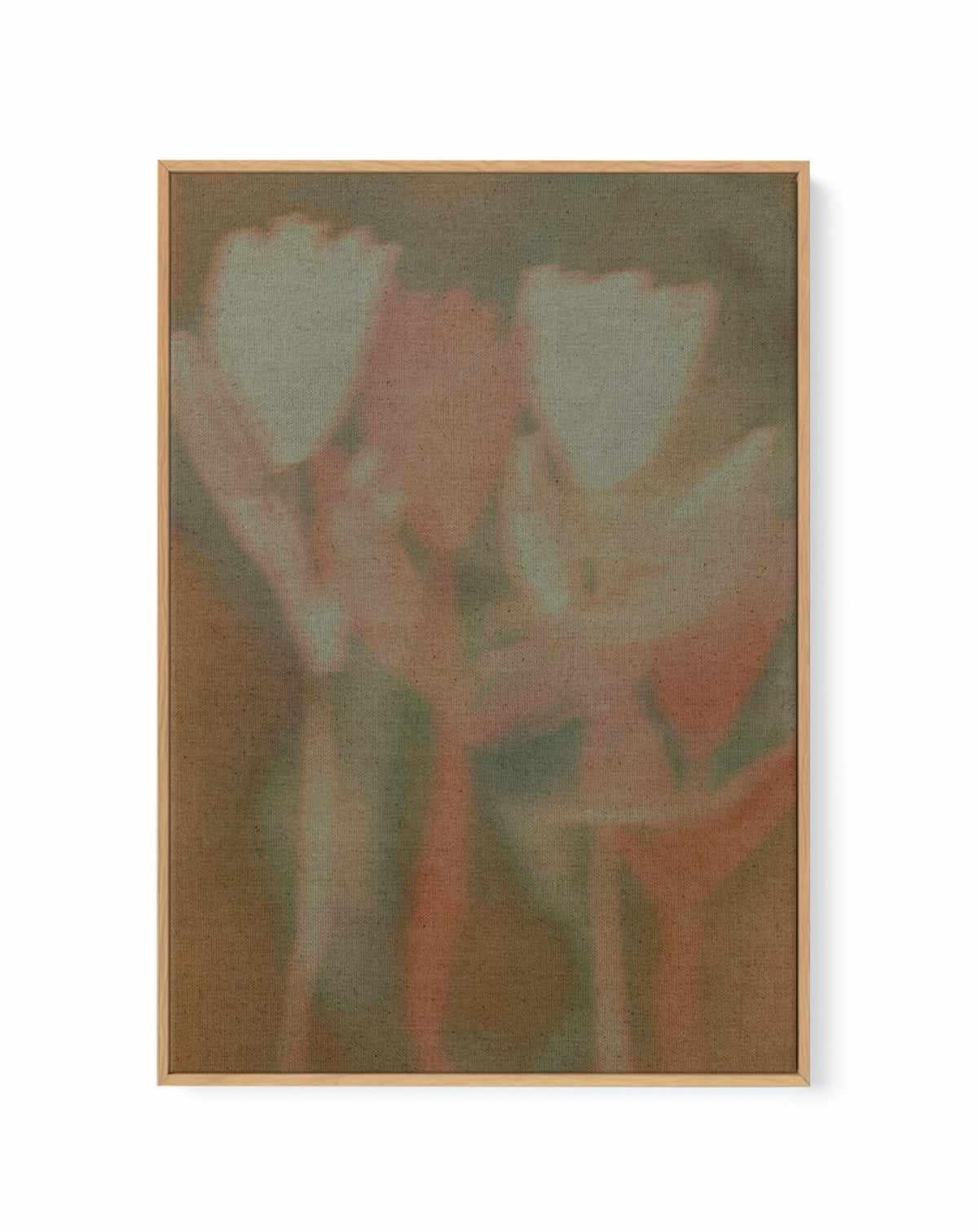 Soft Blossom 8 by Shatha Al Dafai | Framed Canvas Art Print from Olive et Oriel where you can shop wallpaper and artworks online